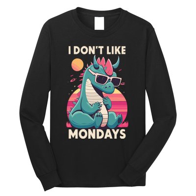 I Dont Like Mondays Blue Dragon Long Sleeve Shirt