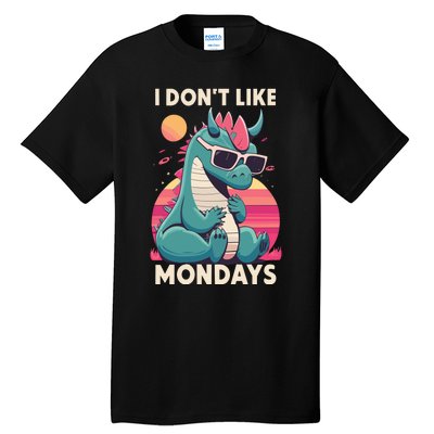 I Dont Like Mondays Blue Dragon Tall T-Shirt