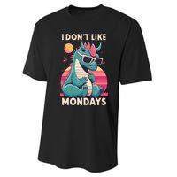 I Dont Like Mondays Blue Dragon Performance Sprint T-Shirt