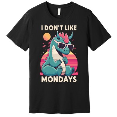 I Dont Like Mondays Blue Dragon Premium T-Shirt