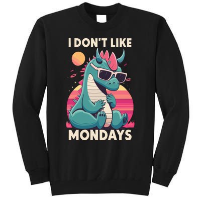 I Dont Like Mondays Blue Dragon Tall Sweatshirt