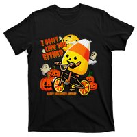 I DonT Like You Either Happy Halloween Anyway Funny Design T-Shirt