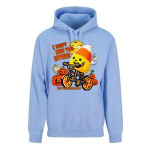 I DonT Like You Either Happy Halloween Anyway Funny Design Unisex Surf Hoodie