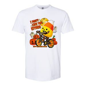 I DonT Like You Either Happy Halloween Anyway Funny Design Softstyle CVC T-Shirt