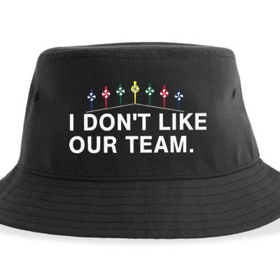 I Don’T Like Our Team Sustainable Bucket Hat