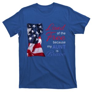 Independence Day Land Of The Free Because Of The Brave Gift T-Shirt