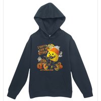 I Dont Like You Either Funny Halloween Candy Corn Boy Urban Pullover Hoodie