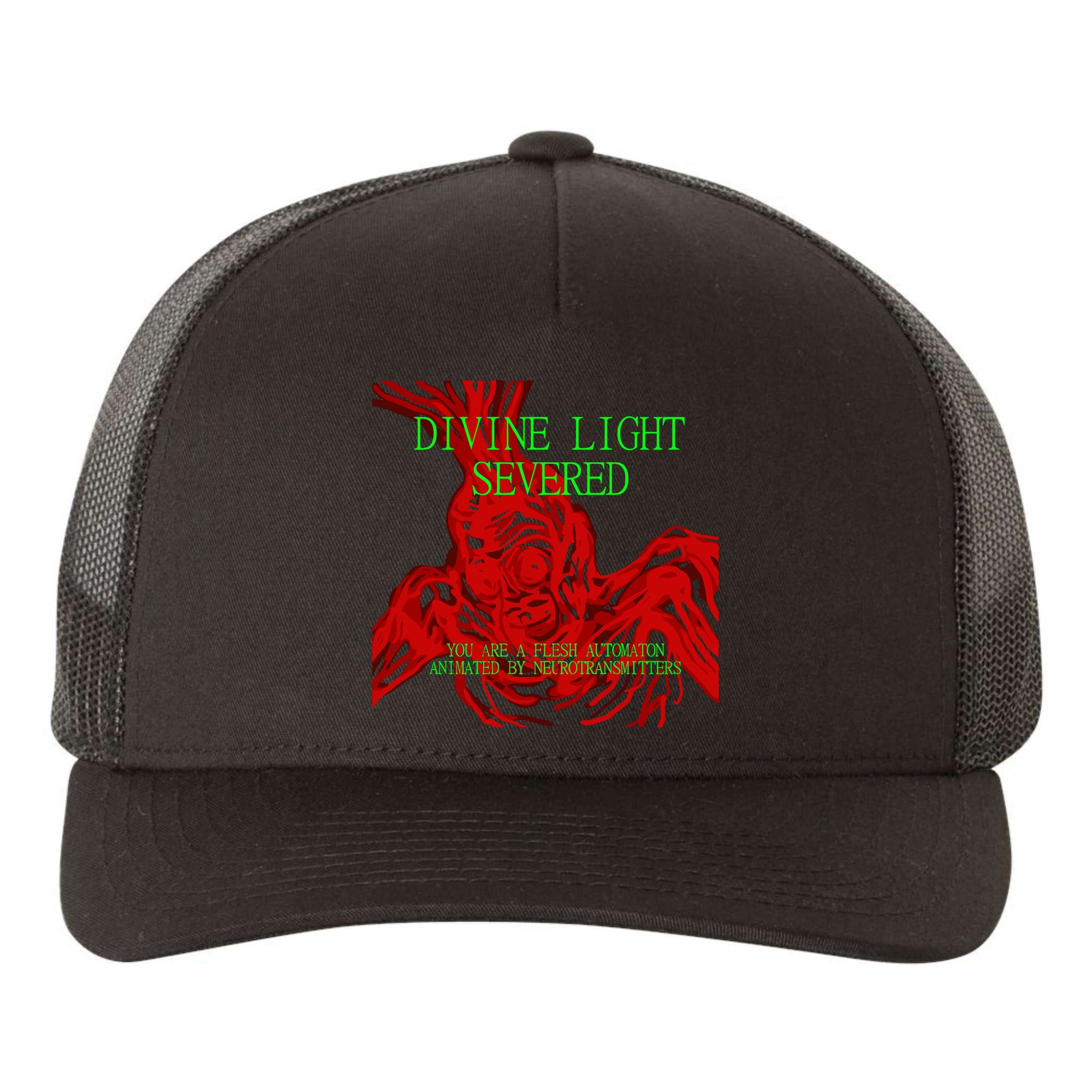Ikono Divine Light Severed Yupoong Adult 5-Panel Trucker Hat