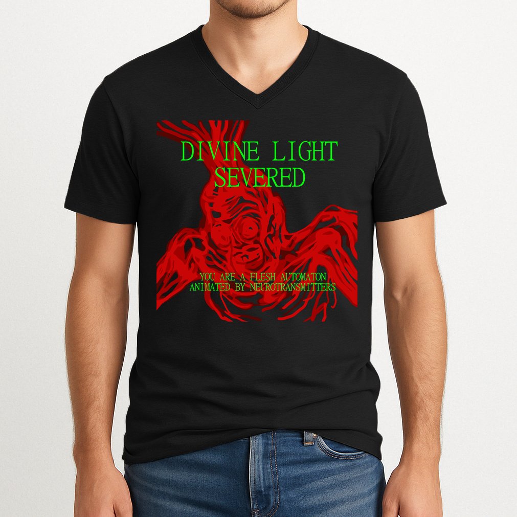 Ikono Divine Light Severed V-Neck T-Shirt