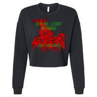 Ikono Divine Light Severed Cropped Pullover Crew