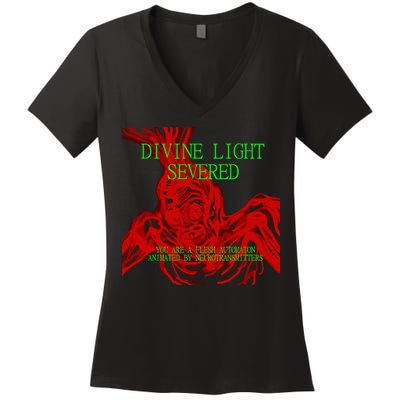 Ikono Divine Light Severed Women's V-Neck T-Shirt