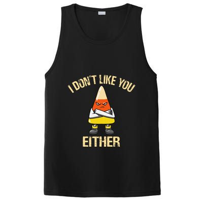 i don't like you either candy corn PosiCharge Competitor Tank
