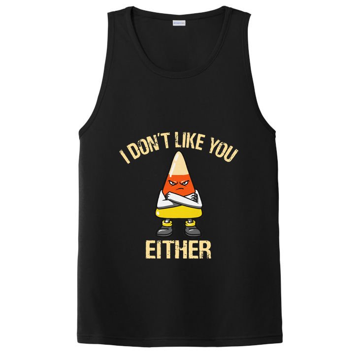 i don't like you either candy corn PosiCharge Competitor Tank