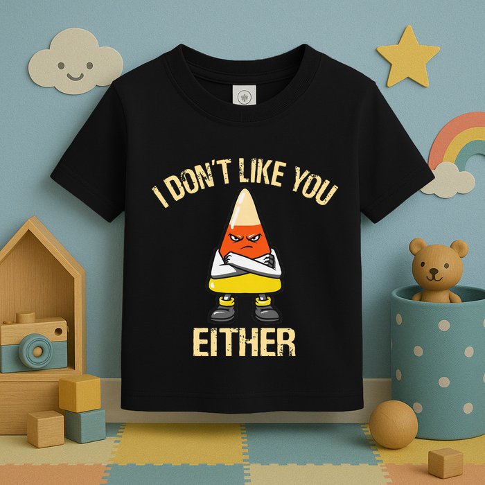 i don't like you either candy corn Toddler T-Shirt