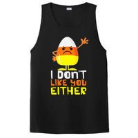 I Don't Like You Either Funny Halloween Candy Corn PosiCharge Competitor Tank