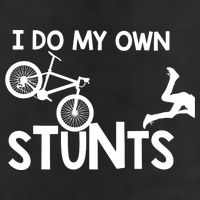 I Do My Own Stunts Mountain Biker Funny Hat