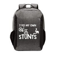 I Do My Own Stunts Mountain Biker Funny Vector Backpack