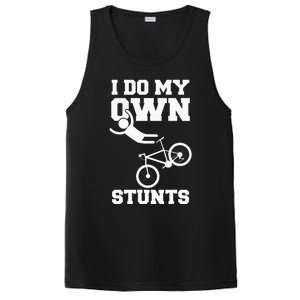 I Do My Own Stunts Broken Arm Hospital Recovery Cast Bicycle PosiCharge Competitor Tank