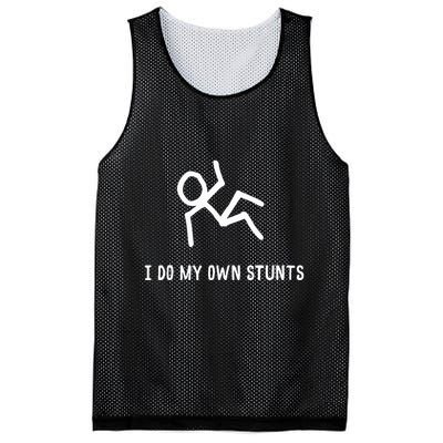 I Do My Own Stunts Mesh Reversible Basketball Jersey Tank
