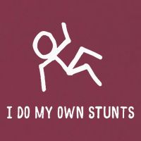 I Do My Own Stunts 16oz Travel Tumbler