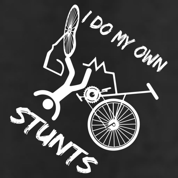 I Do My Own Stunts Funny Quote Gift Golf Towel