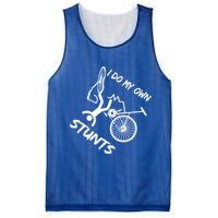 I Do My Own Stunts Funny Quote Gift Mesh Reversible Basketball Jersey Tank