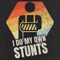 I Do My Own Stunts Broken Arm Gifts Funny Injury 15oz Campfire Ceramic Mug
