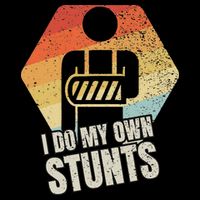I Do My Own Stunts Broken Arm Gifts Funny Injury 16 in Basic Backpack