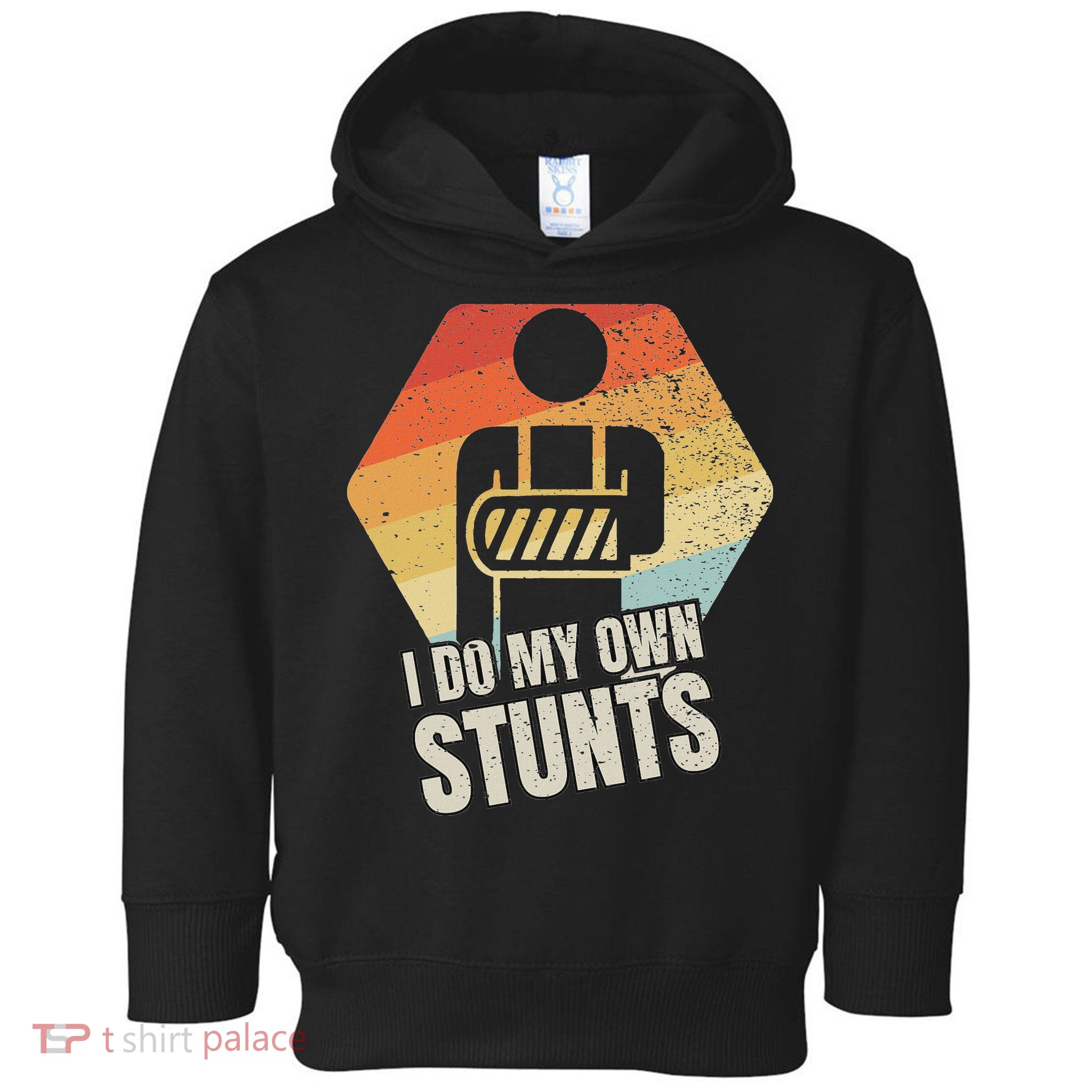 I Do My Own Stunts Broken Arm Gifts Funny Injury Toddler Hoodie