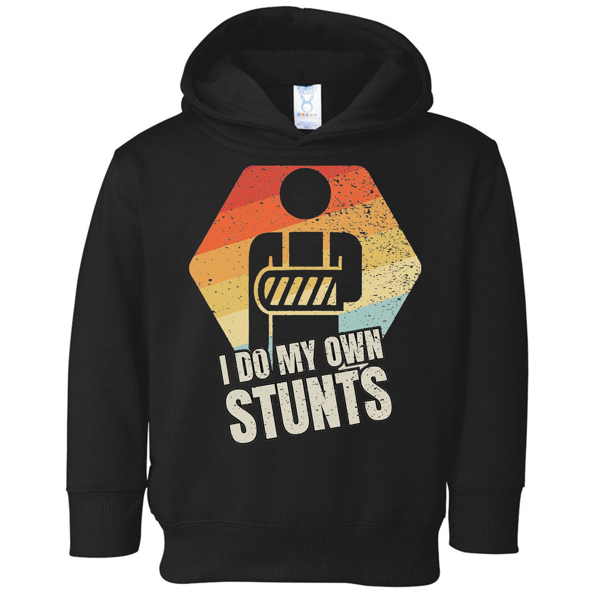 I Do My Own Stunts Broken Arm Gifts Funny Injury Toddler Hoodie