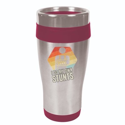 I Do My Own Stunts Broken Arm Gifts Funny Injury 16oz Travel Tumbler