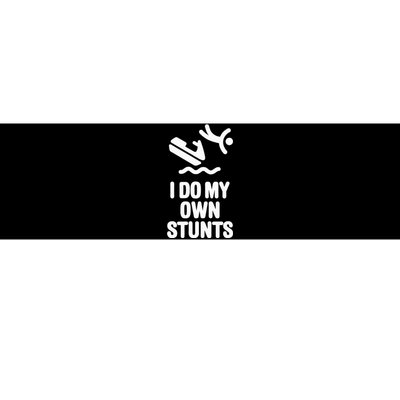 I Do My Own Stunts Jet Ski Personal Watercraft Pwc Gift Bumper Sticker