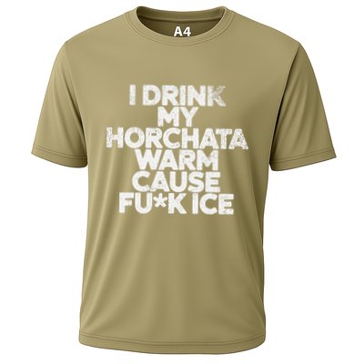 I Drink My Horchata Warm Cause Fck Ice Deportation Protest Performance Shirt