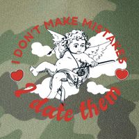 I Don't Make Mistakes I Date Them Cupid Legacy Tie Dye Trucker Hat