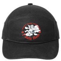 I Don't Make Mistakes I Date Them Cupid 7-Panel Snapback Hat