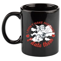 I Don't Make Mistakes I Date Them Cupid 11oz C Handle Ceramic Mug