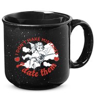 I Don't Make Mistakes I Date Them Cupid 15oz Campfire Ceramic Mug