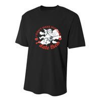 I Don't Make Mistakes I Date Them Cupid Youth Performance Sprint T-Shirt