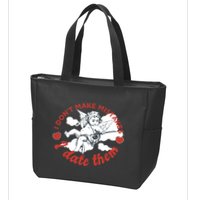 I Don't Make Mistakes I Date Them Cupid Zip Tote Bag