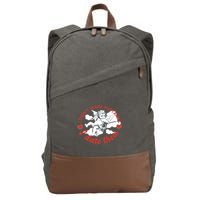 I Don't Make Mistakes I Date Them Cupid Cotton Canvas Backpack