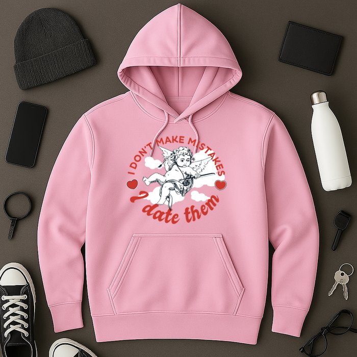I Don't Make Mistakes I Date Them Cupid Hoodie
