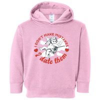 I Don't Make Mistakes I Date Them Cupid Toddler Hoodie