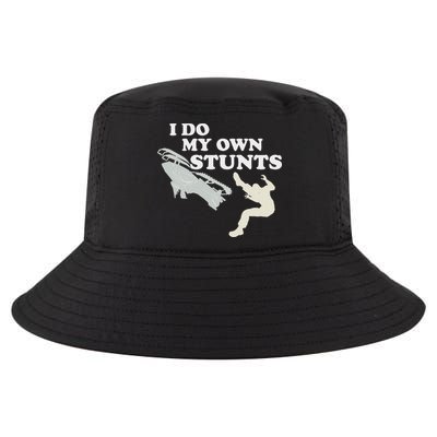 I Do My Own Stunts Snowmobile Snow Machine All Cool Comfort Performance Bucket Hat