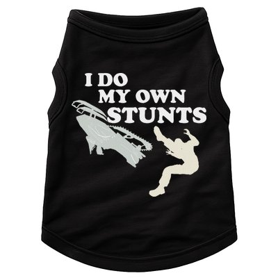 I Do My Own Stunts Snowmobile Snow Machine All Doggie Tank