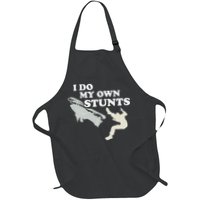 I Do My Own Stunts Snowmobile Snow Machine All Apron