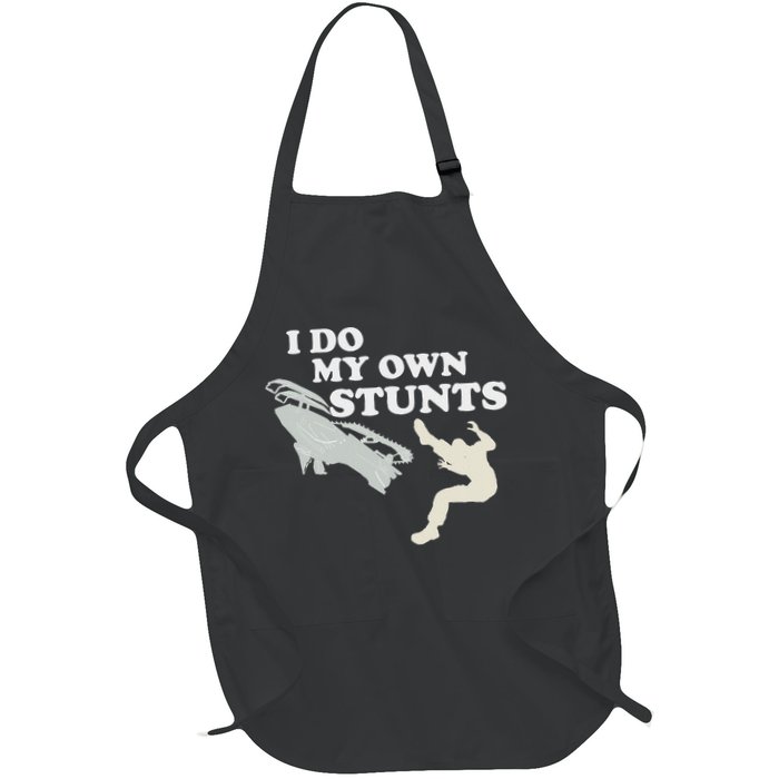 I Do My Own Stunts Snowmobile Snow Machine All Apron