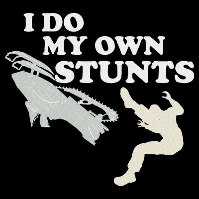 I Do My Own Stunts Snowmobile Snow Machine All T-Shirt