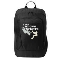 I Do My Own Stunts Snowmobile Snow Machine All City Backpack