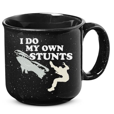 I Do My Own Stunts Snowmobile Snow Machine All 15oz Campfire Ceramic Mug