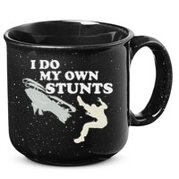 I Do My Own Stunts Snowmobile Snow Machine All 15oz Campfire Ceramic Mug